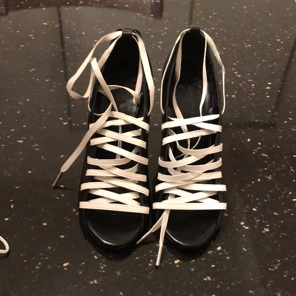 Balenciaga ankle strap shoes